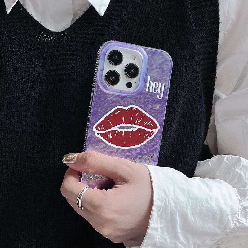 Lip Kiss iPhone Case