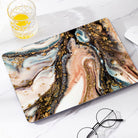 Lost Vortex Marble | Macbook case customizable Logo shines through - BELKCASE