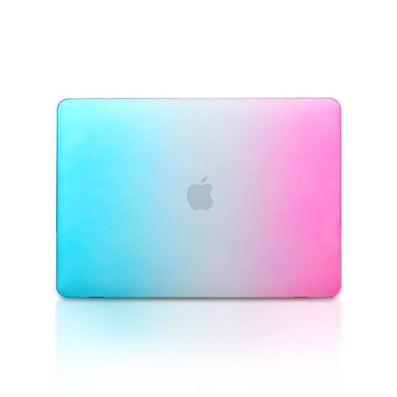 Red and blue gradient MacBook case