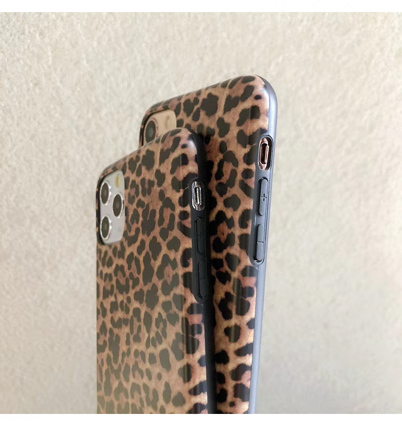 Retro Leopard iPhone Case