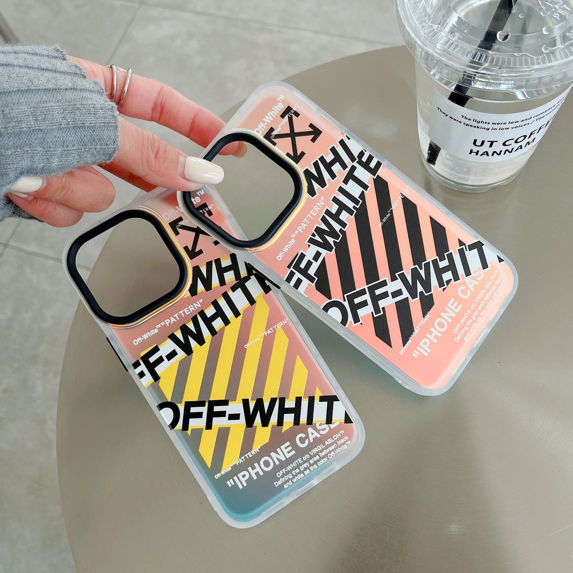 Gradient Off-White iPhone Case