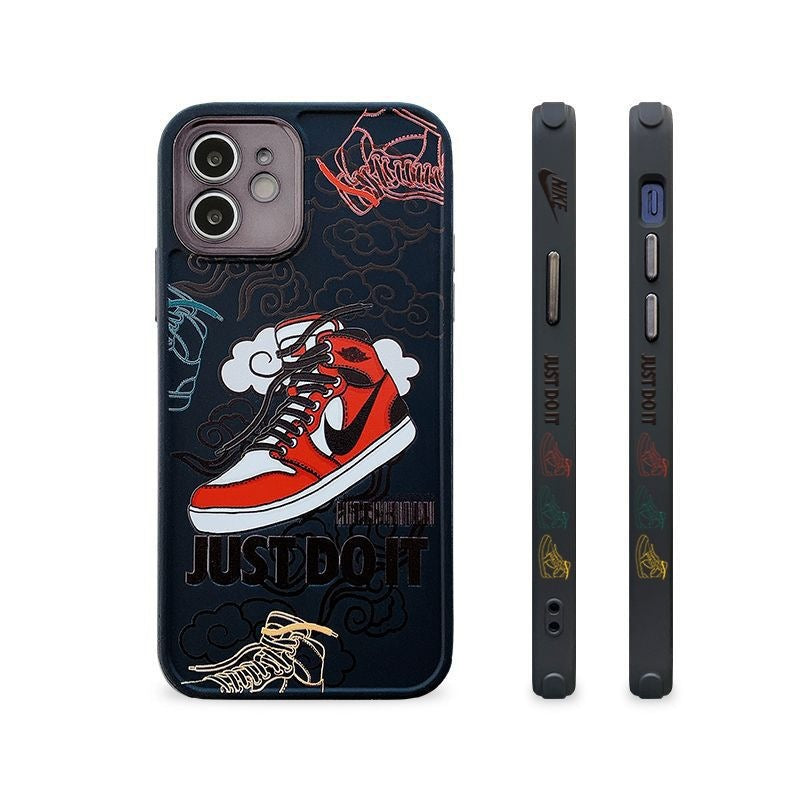 NIKE × Air Jordan 1×Just Do It iPhone Case