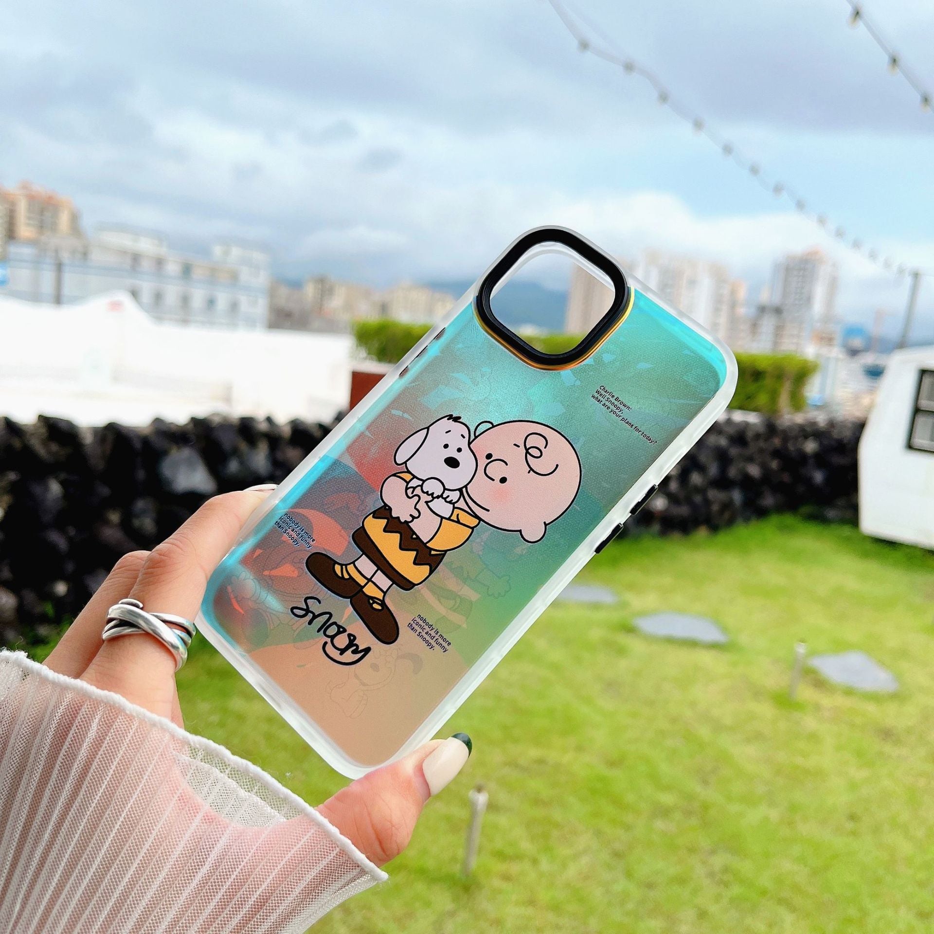 Cute Snoopy iPhone Case