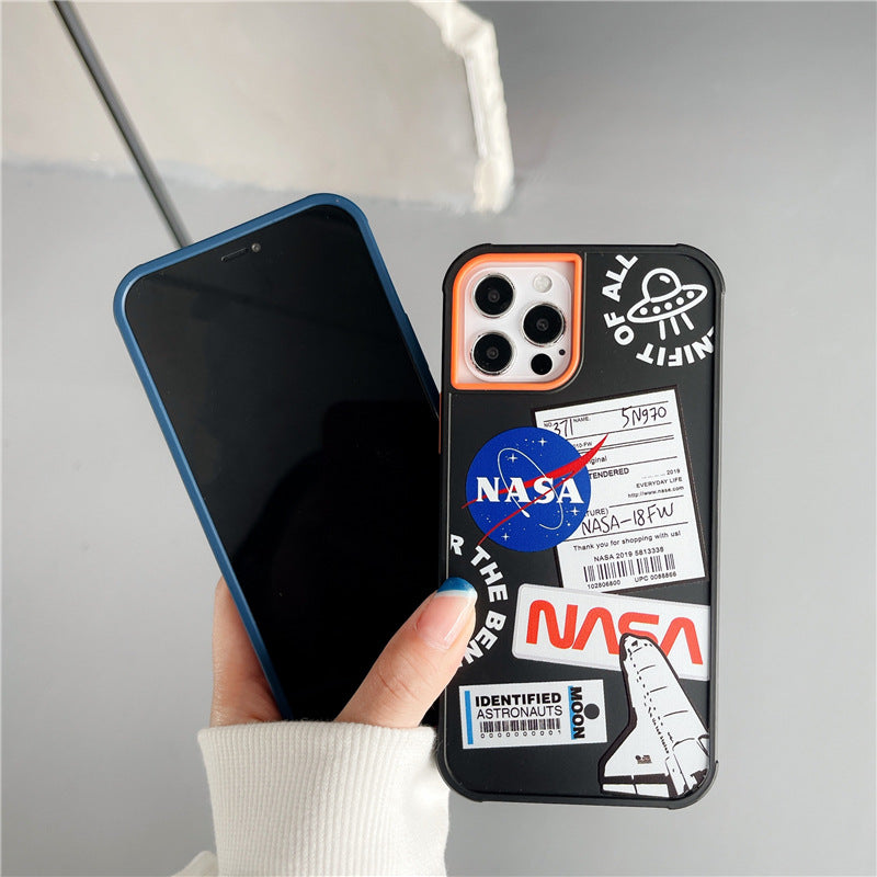 NASA label iPhone Case