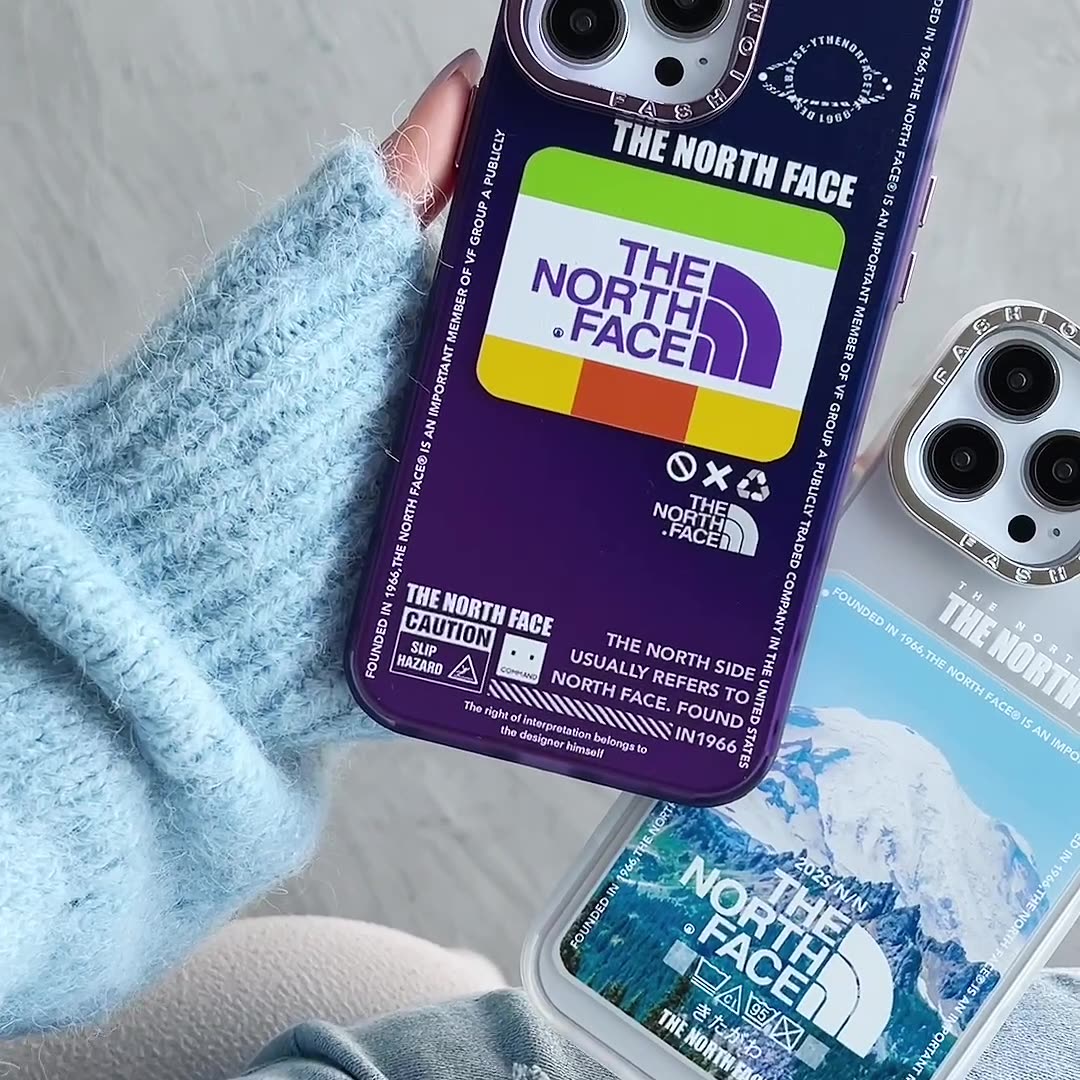 North Face Mountain iPhone Case