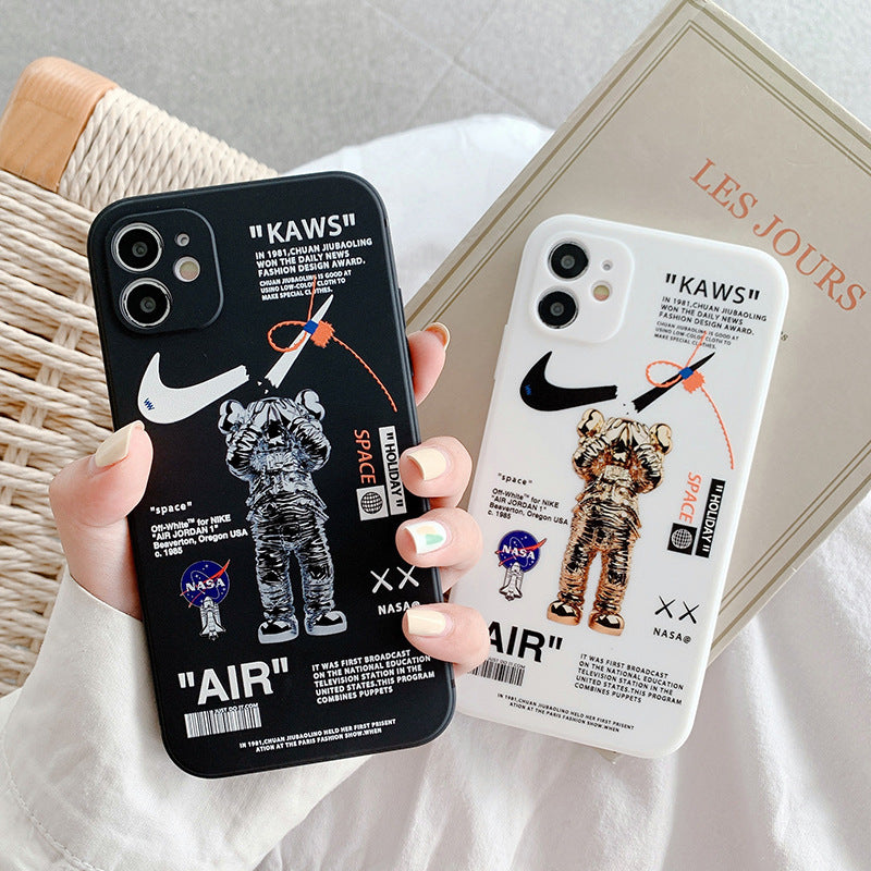 NIKE × Air Jordan 1× KAWS ×NASA Label iPhone Case