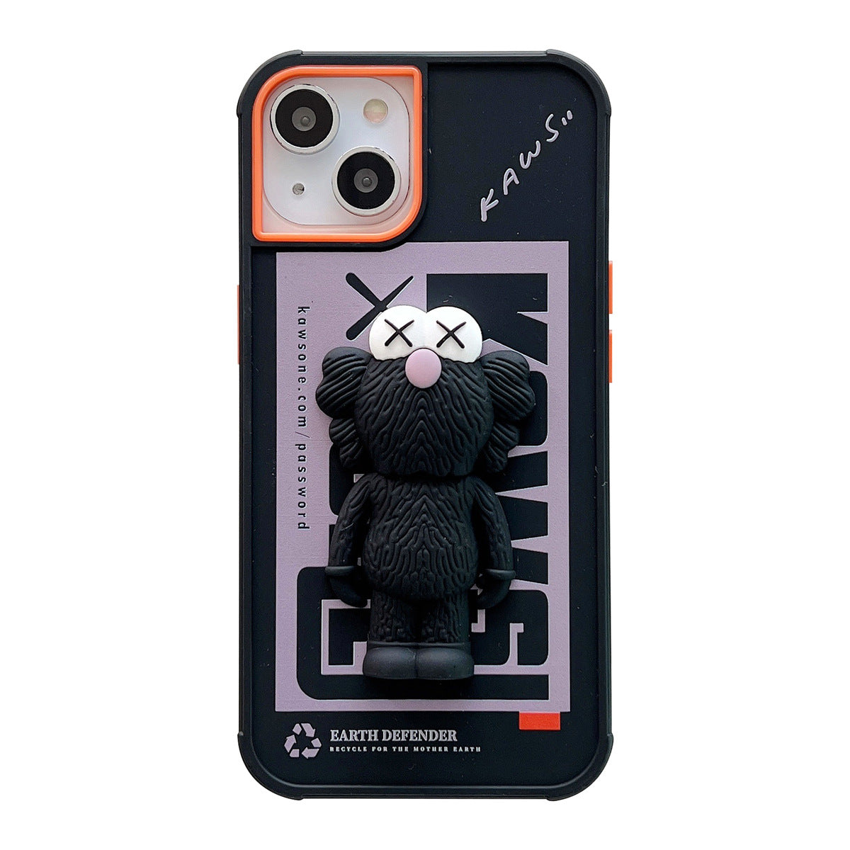 KAWS 3D Sesame Street iPhone Case