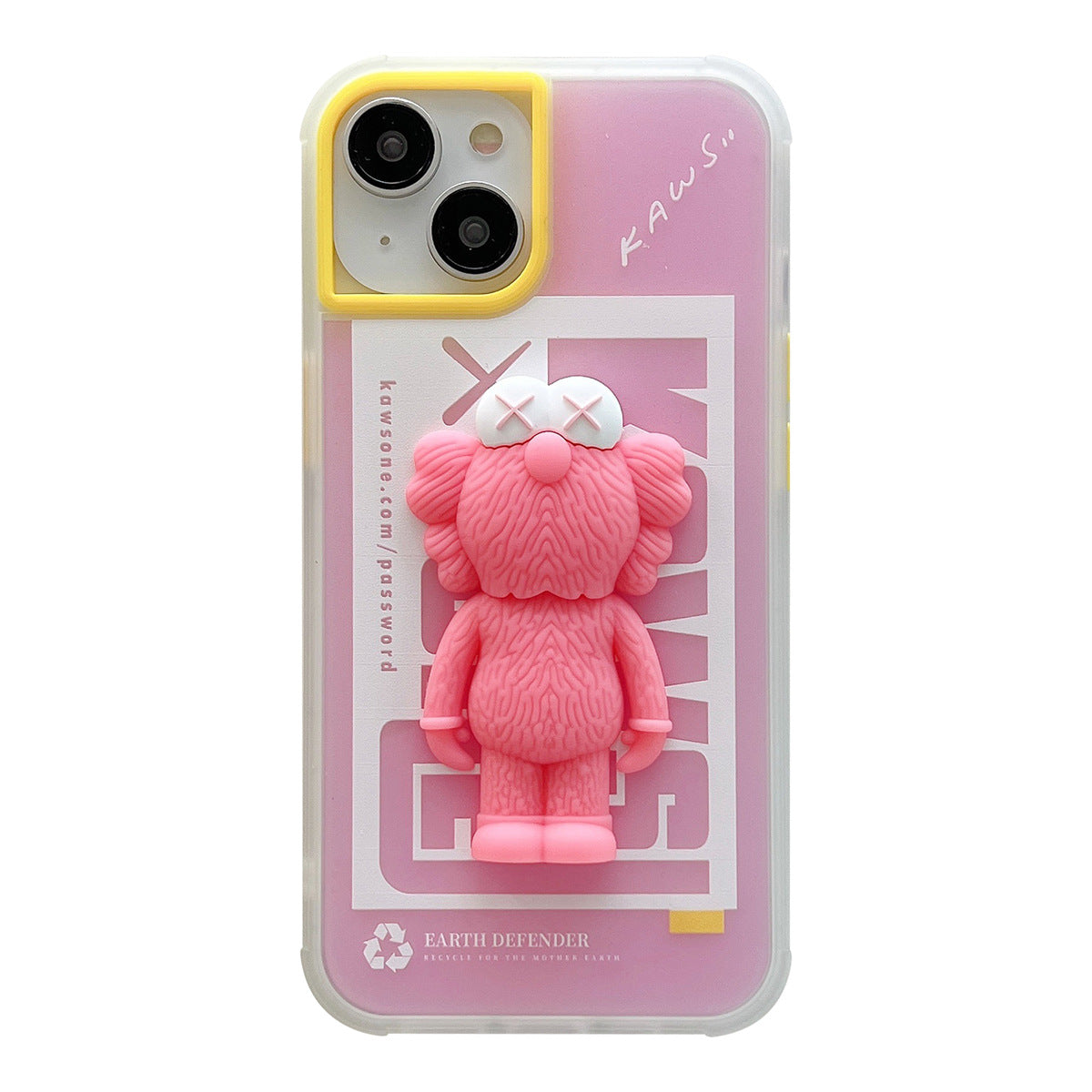 KAWS 3D Sesame Street iPhone Case