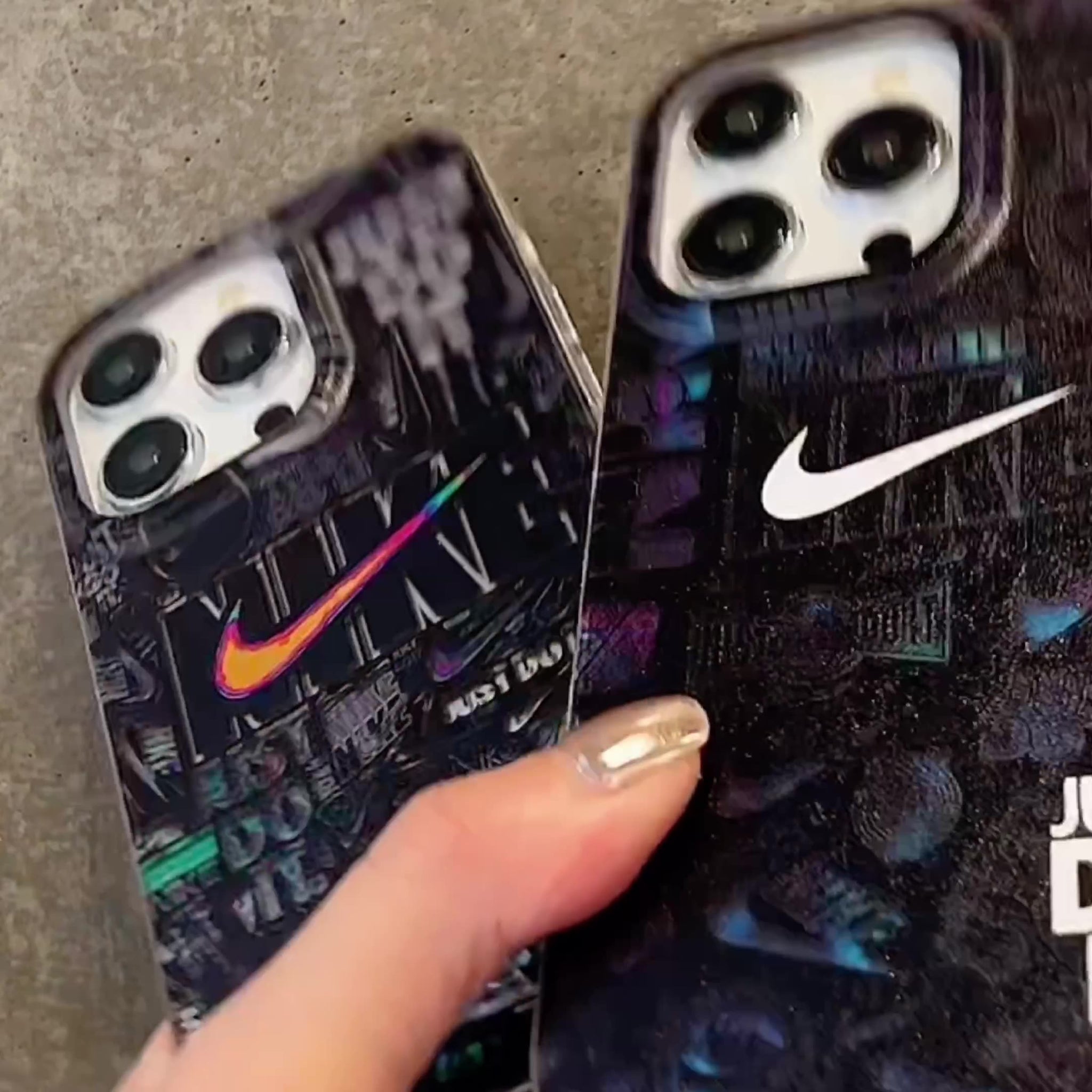 NIKE Retro Graffiti iPhone Case