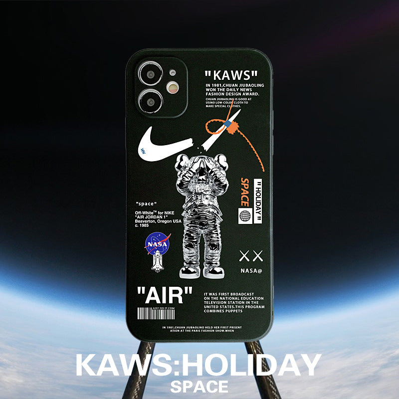 NIKE × Air Jordan 1× KAWS ×NASA Label iPhone Case