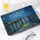 Van Gogh ''Starry Night on the Rhone'' Macbook case customizable