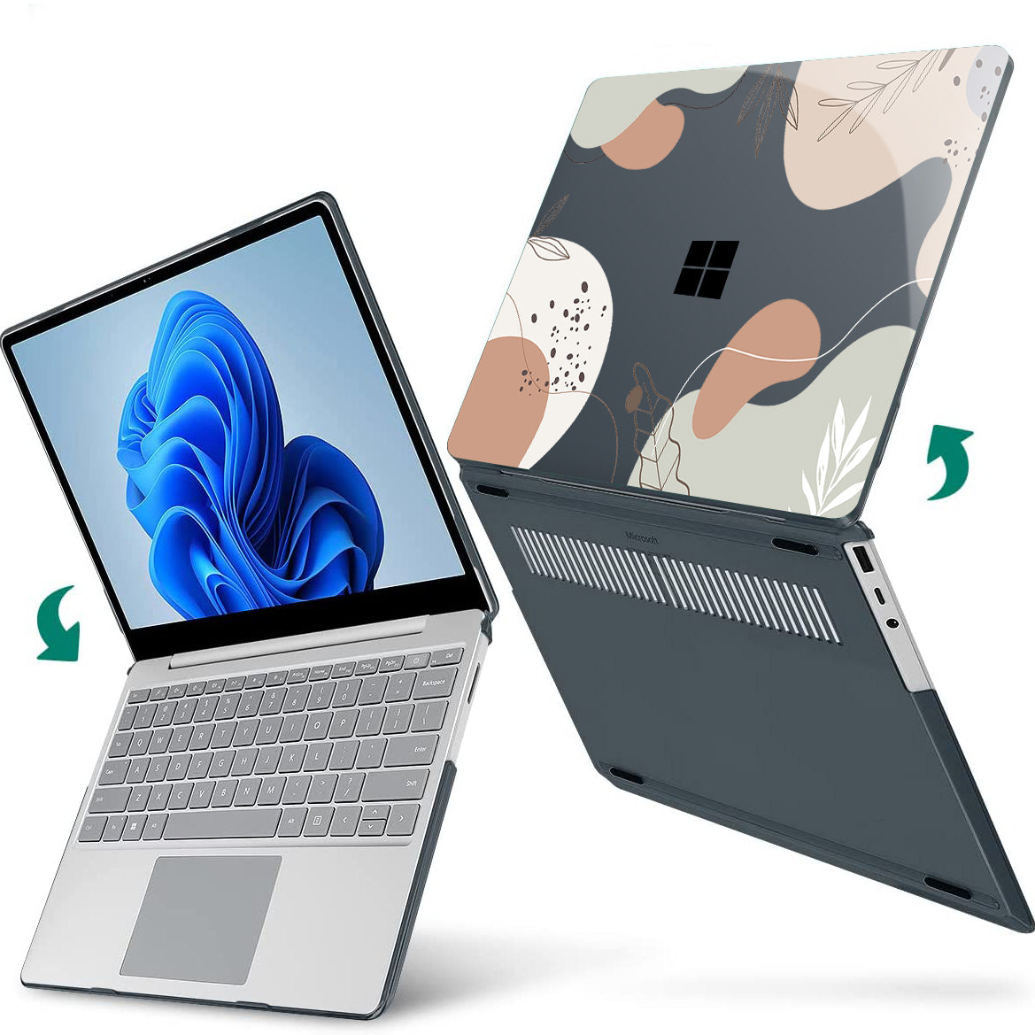 Morandi Leaves Microsoft Surface Laptop Case