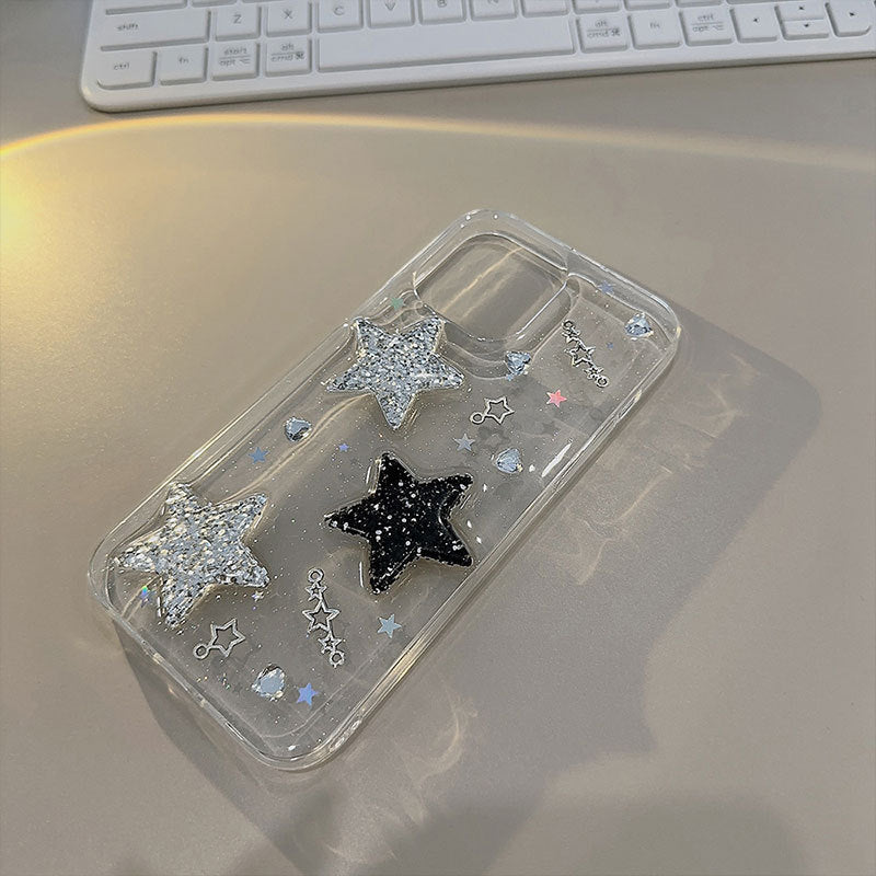 3D Star Diamond iPhone Case