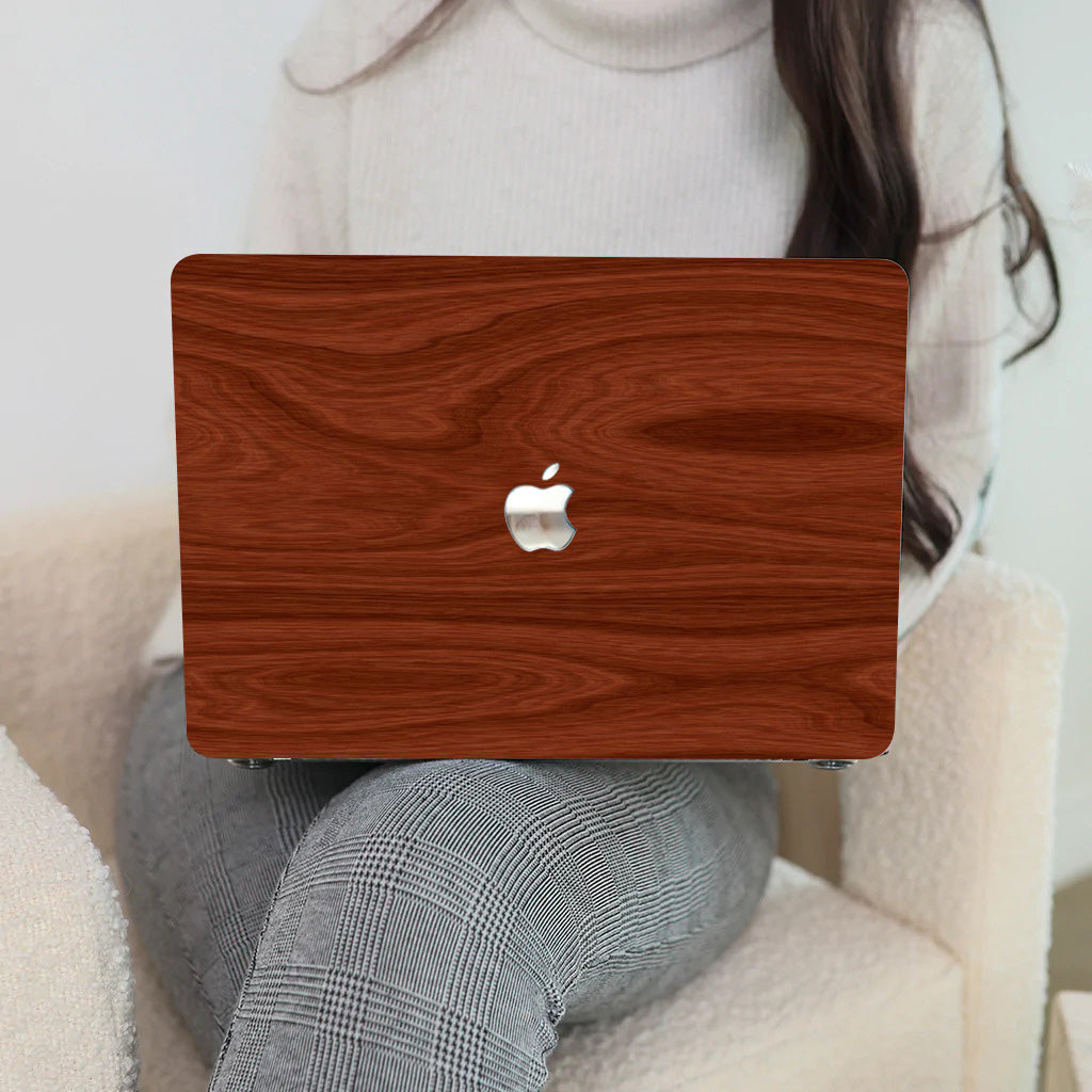 Taun Wood Macbook Case