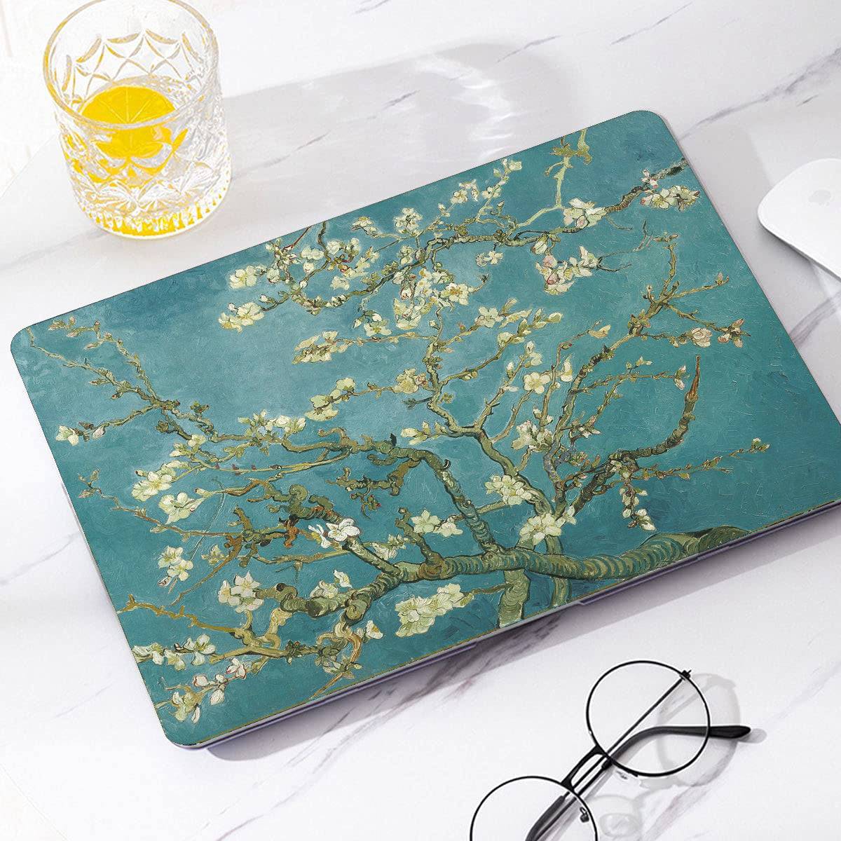 Van Gogh Works ”Blooming Apricot Blossoms“ Macbook case customizable