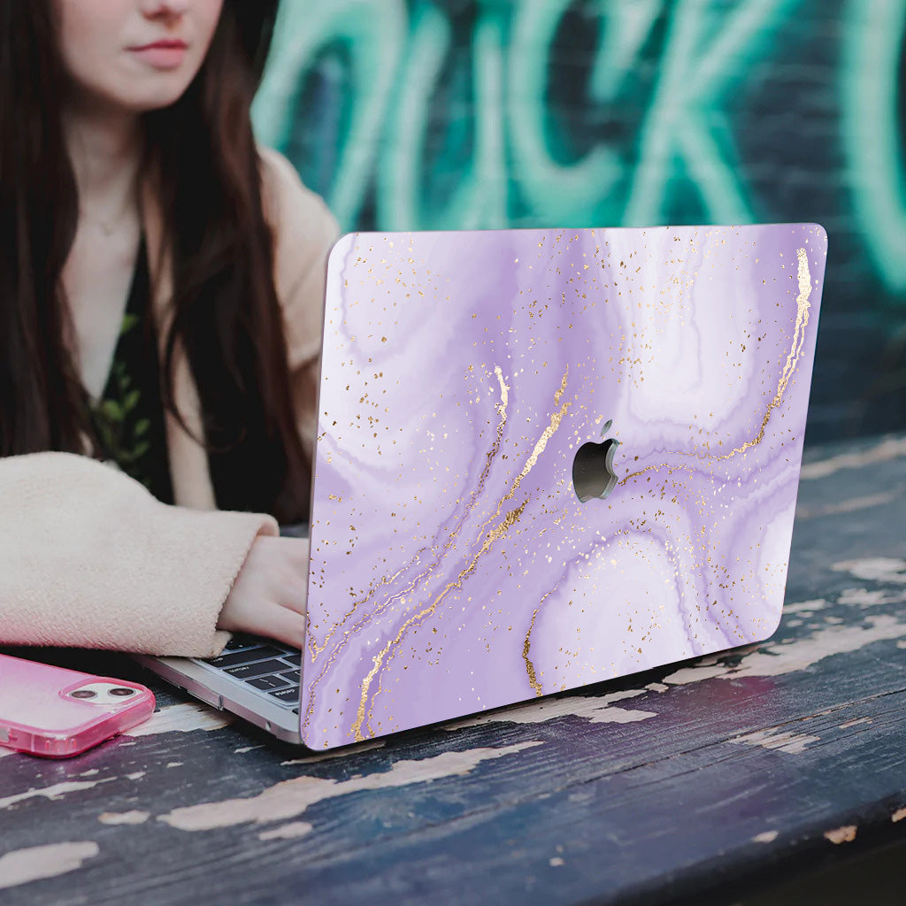 Purple Jade Macbook Case