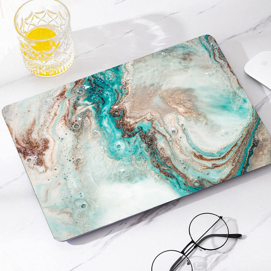 Pearl Emerald Macbook Case