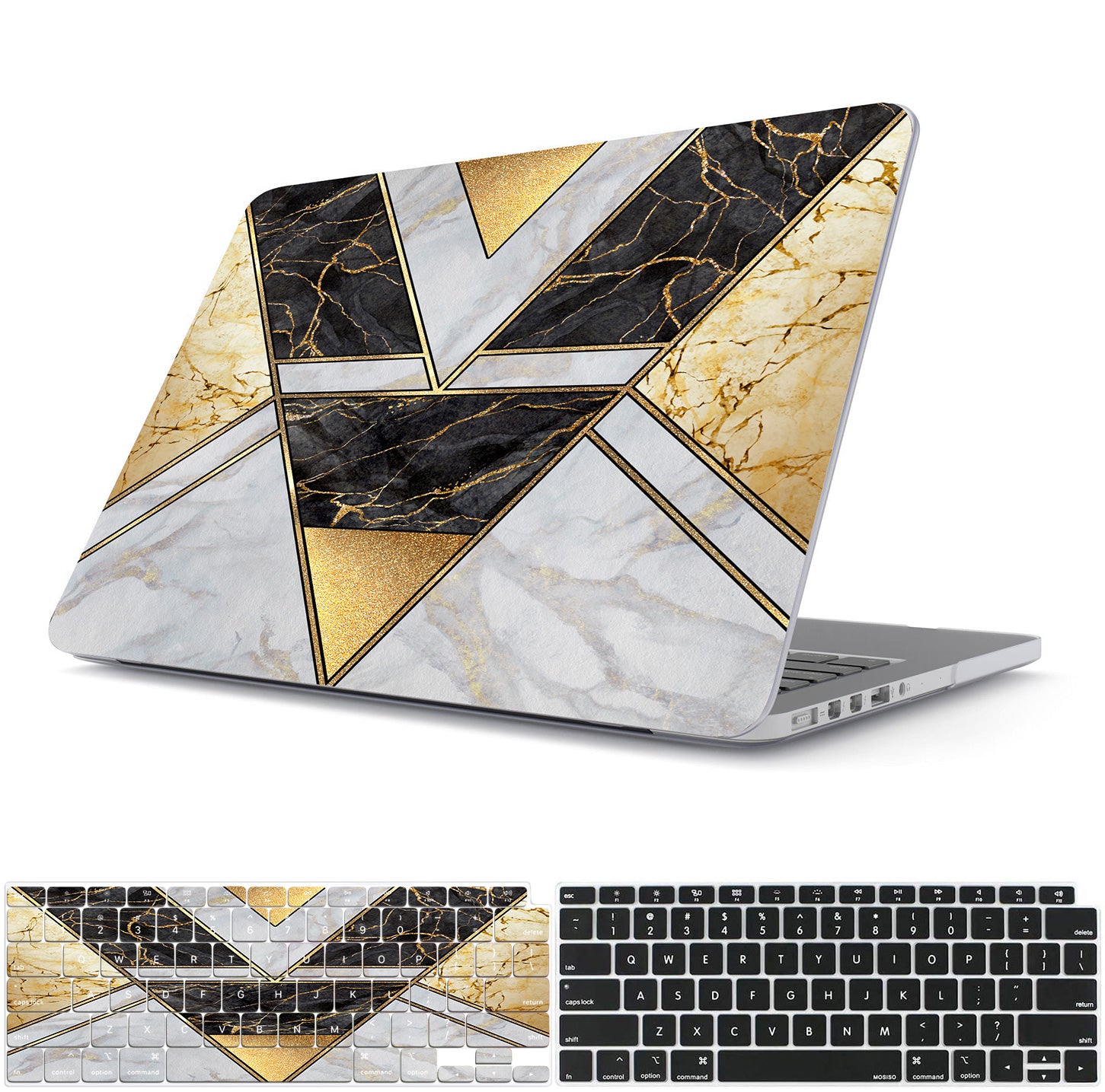 Marble Inlay Macbook Case