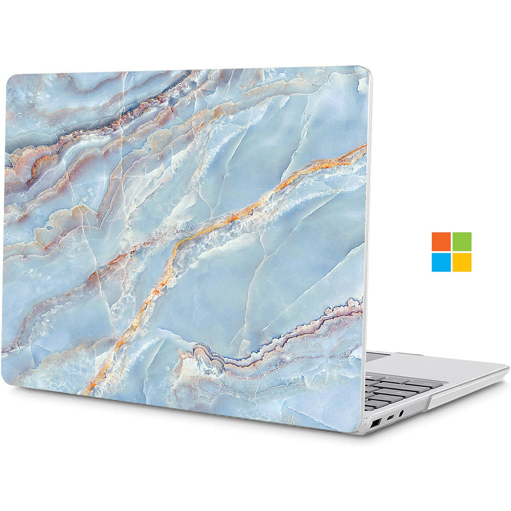 Love In Light Blue Microsoft Surface Laptop Case