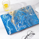 Blue River Marble | Macbook case customizable