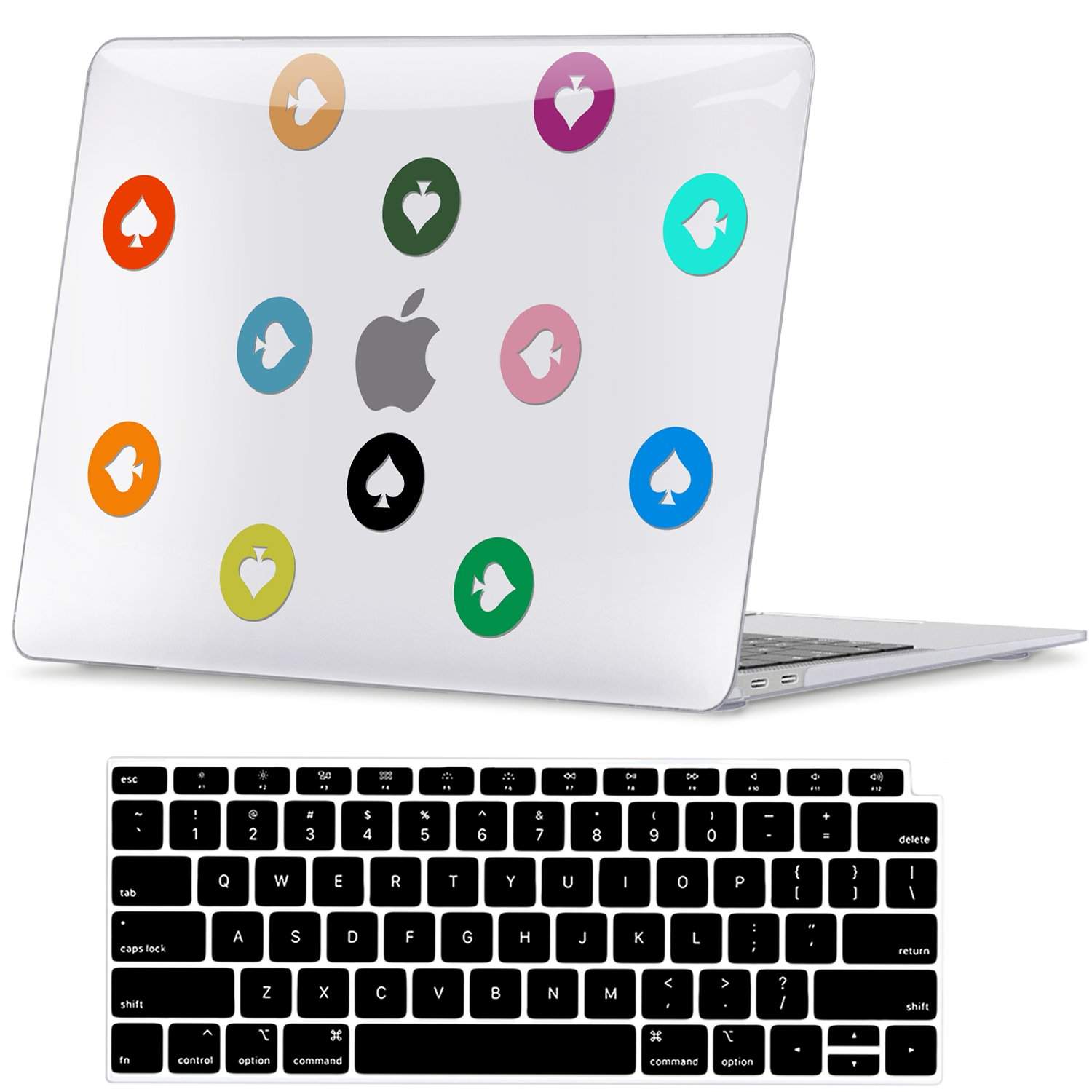 Painting MacBook Case with Multicolor Pattern