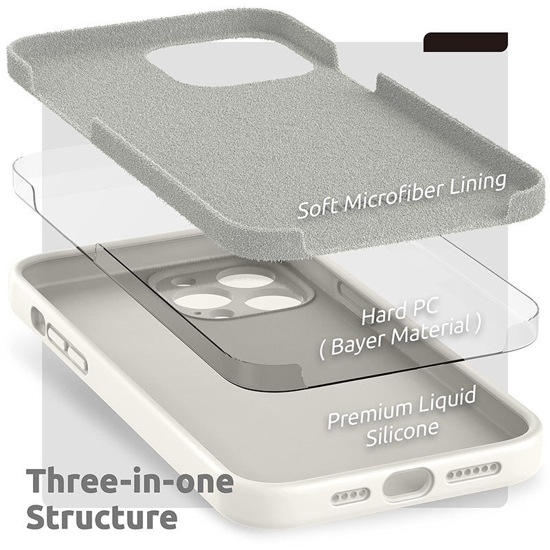 iPhone Case - White Liquid Silicone