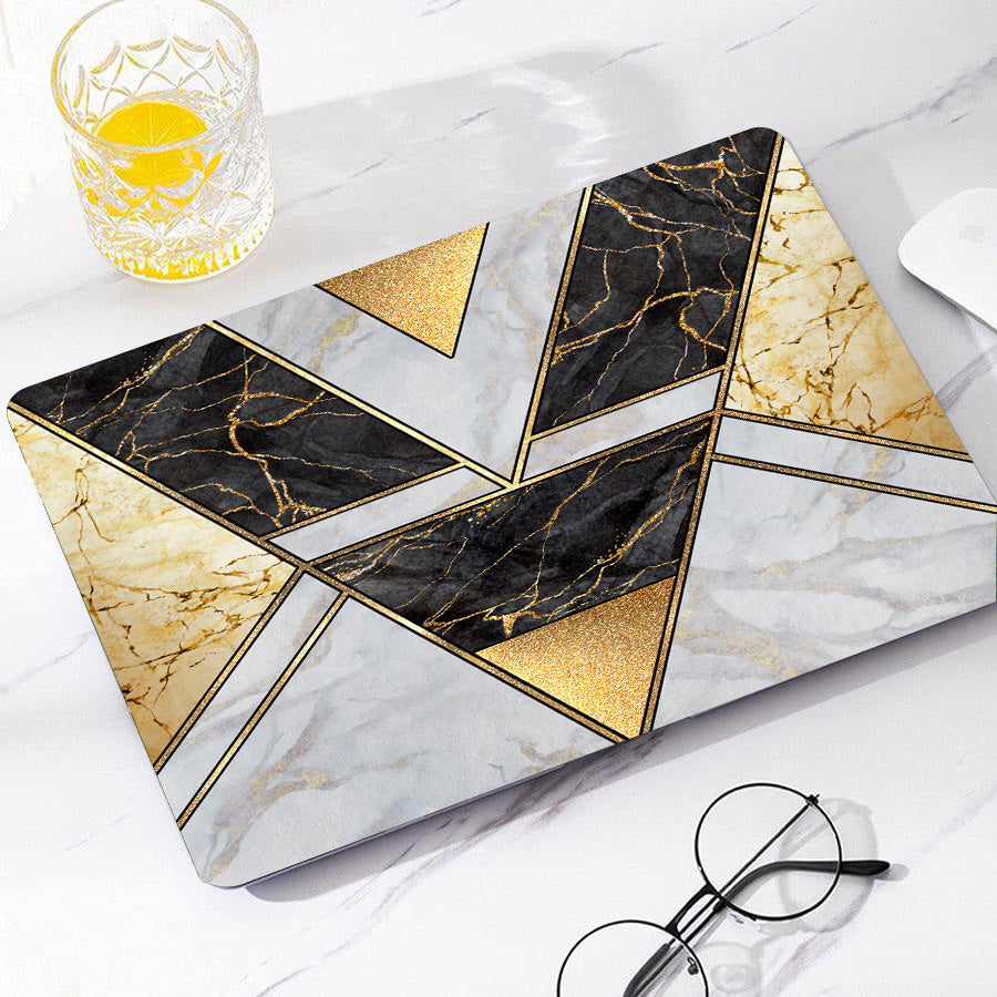 Marble Inlay Macbook Case
