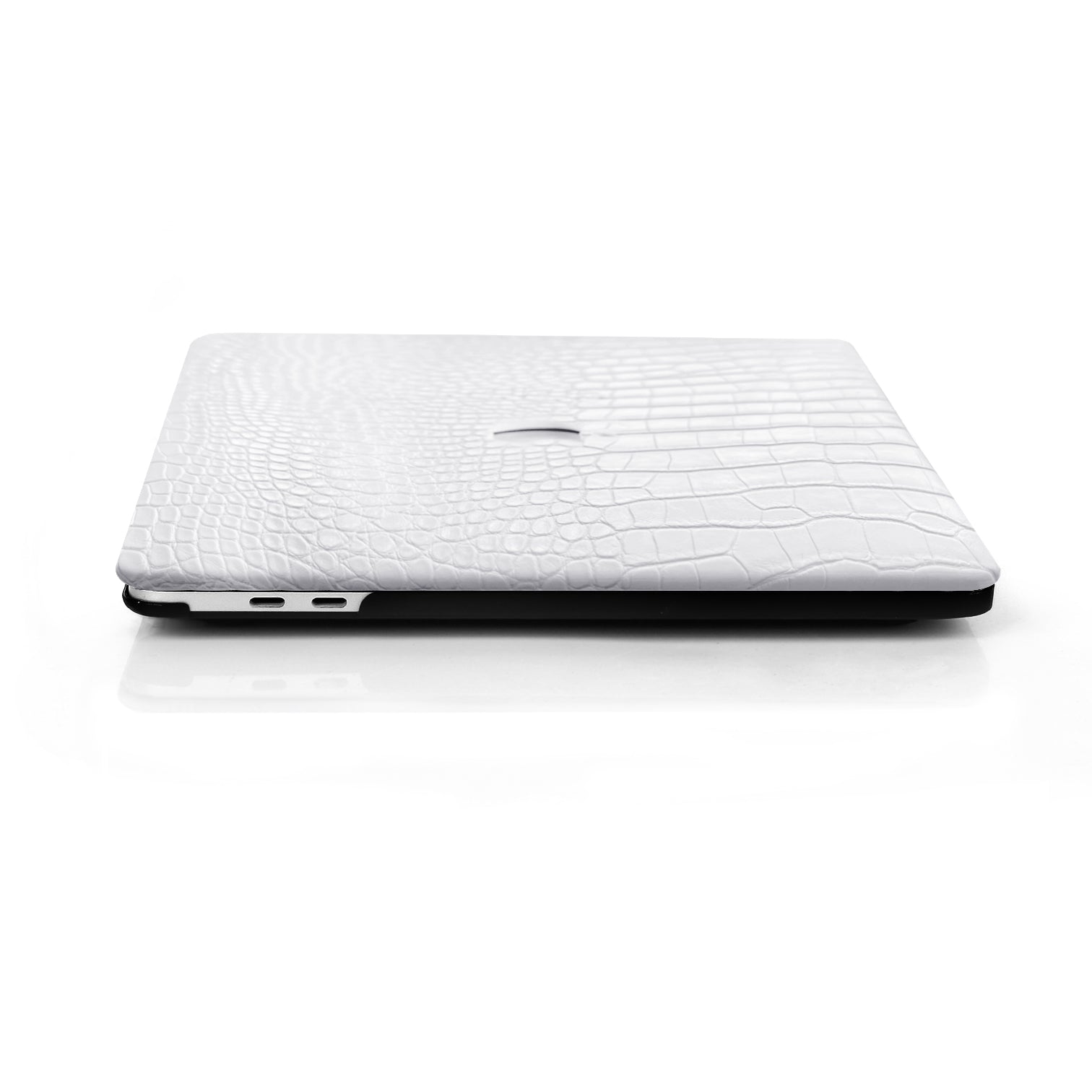 Imitat-Krokodil-weiße MacBook-Hülle