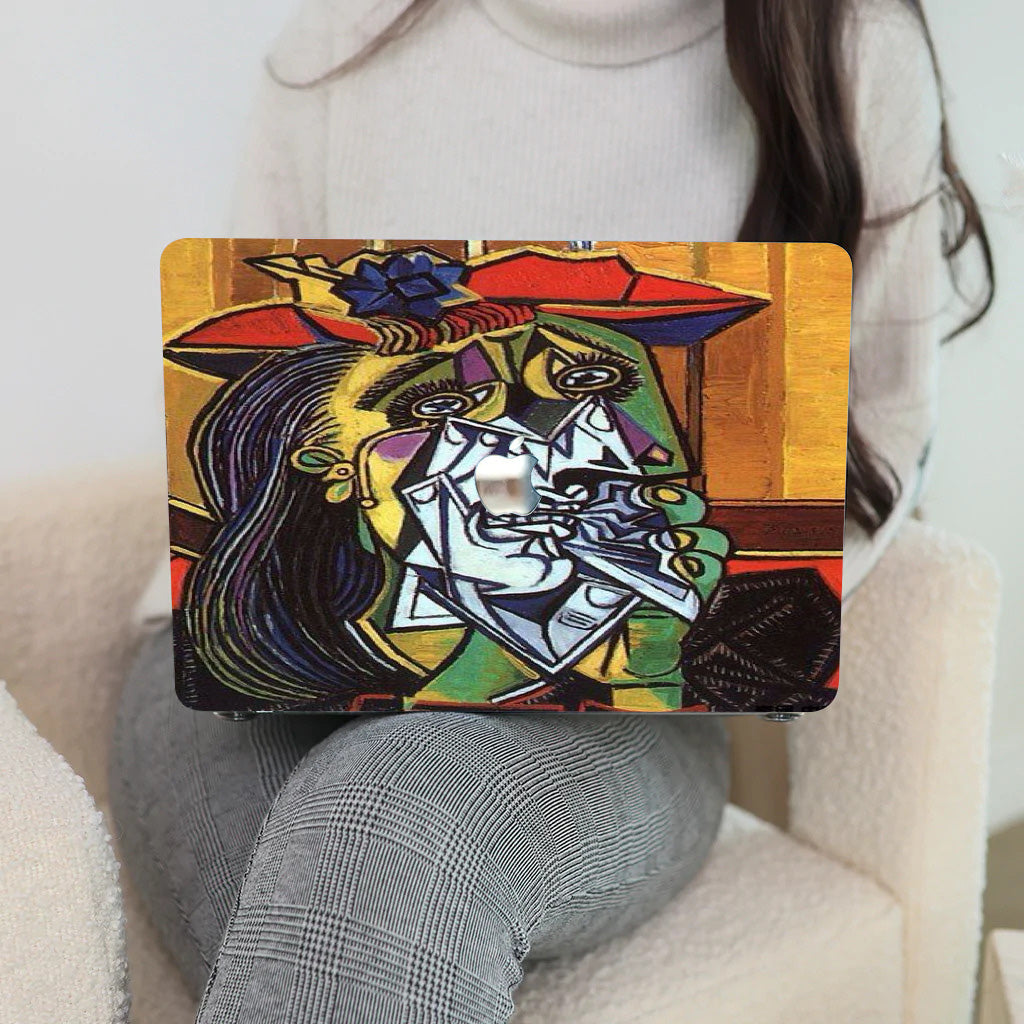 Funda Macbook Obras de Picasso''Mujer Llorando''