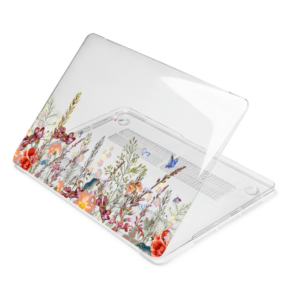 Butterfly In Flower Macbook case