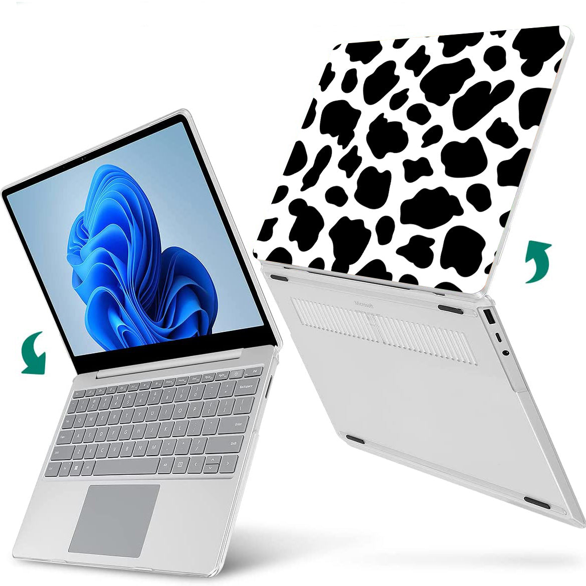 Cow Pattern Microsoft Surface Laptop Case