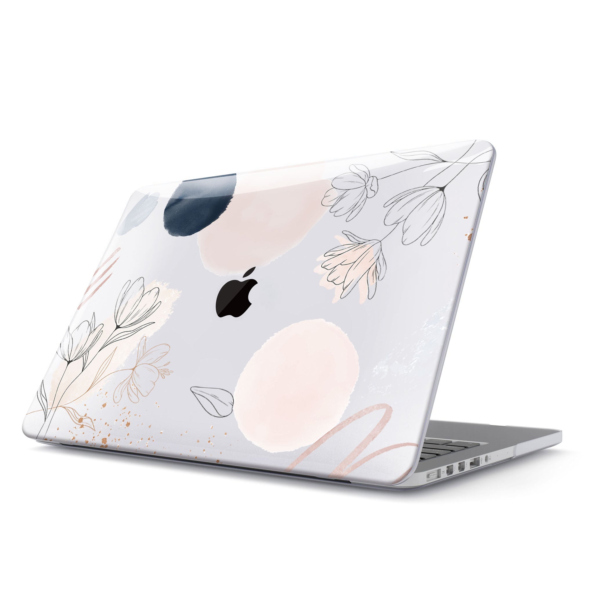 White lotus flower | Macbook case