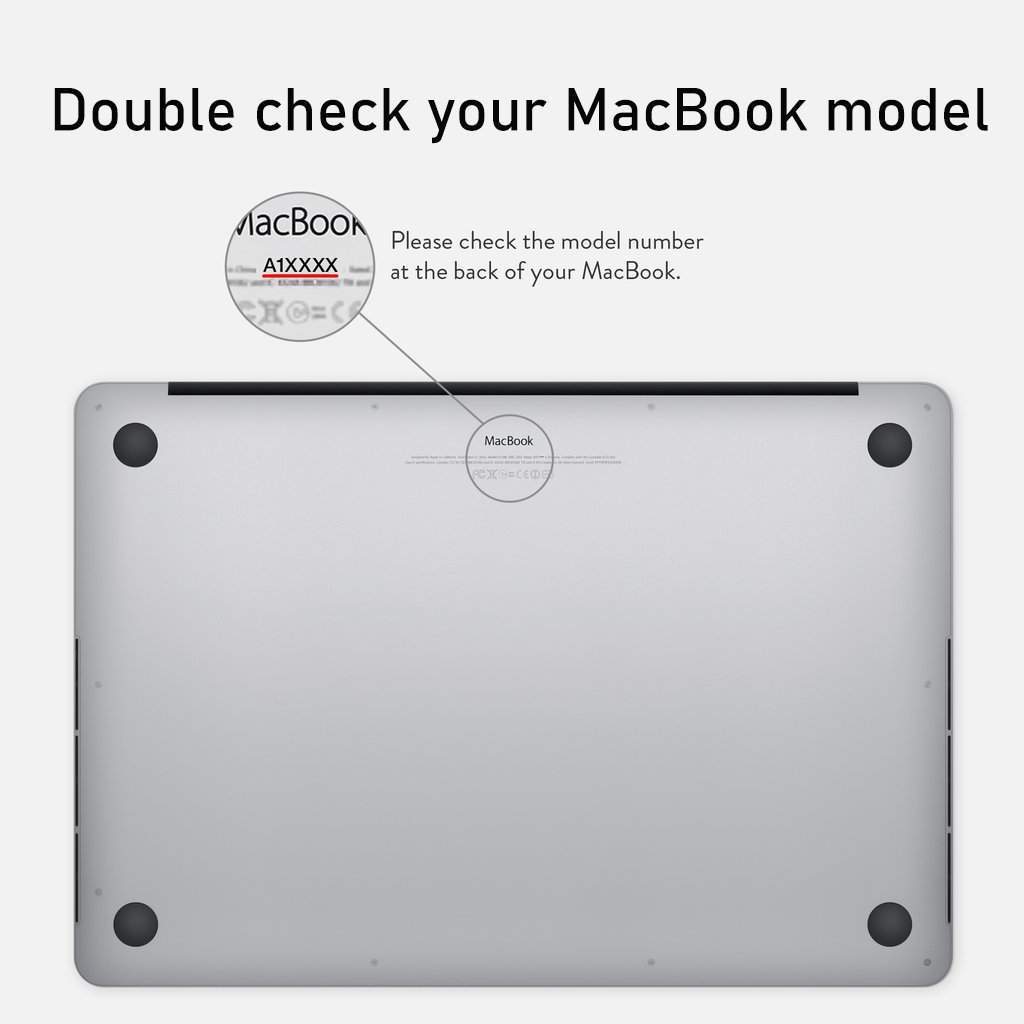 Macbook case customizable Logo shines through - BELKCASE