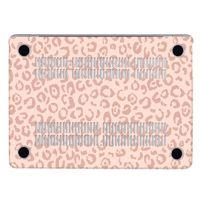 Pink Cheetah Macbook Case