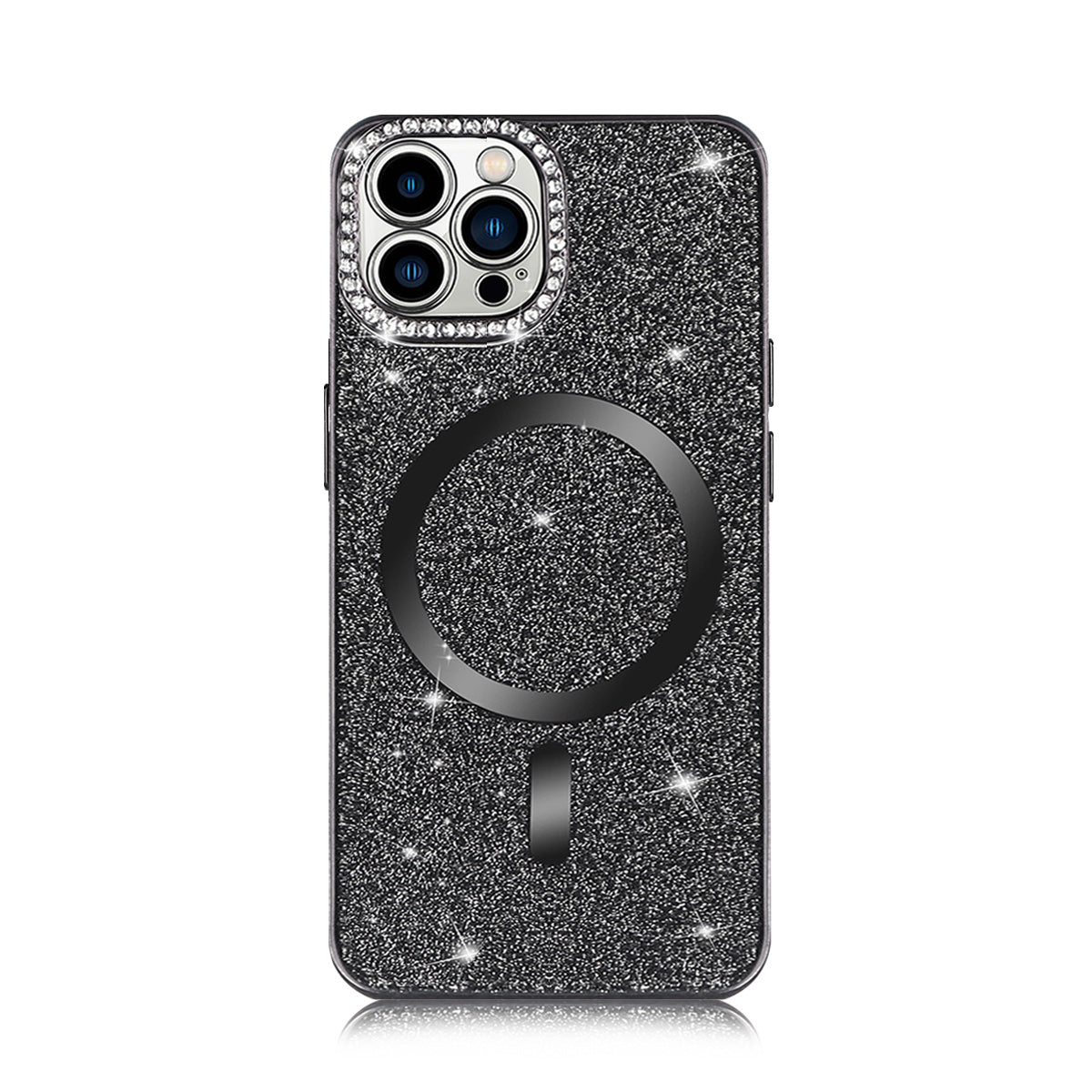 Glitter B&P Magnetic Charging iPhone Case