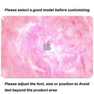 Pink Romantic | Macbook case customizable