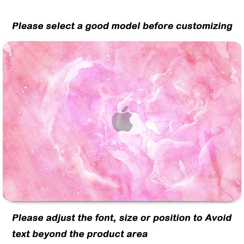 Pink Romantic | Macbook case customizable