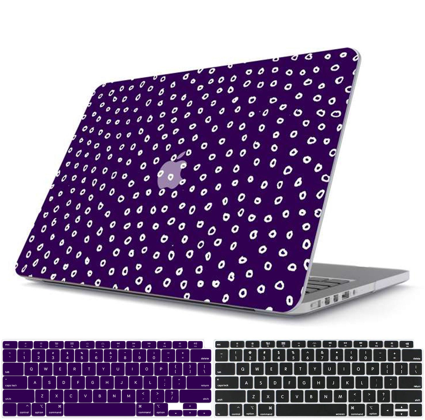 Purple plot Macbook case