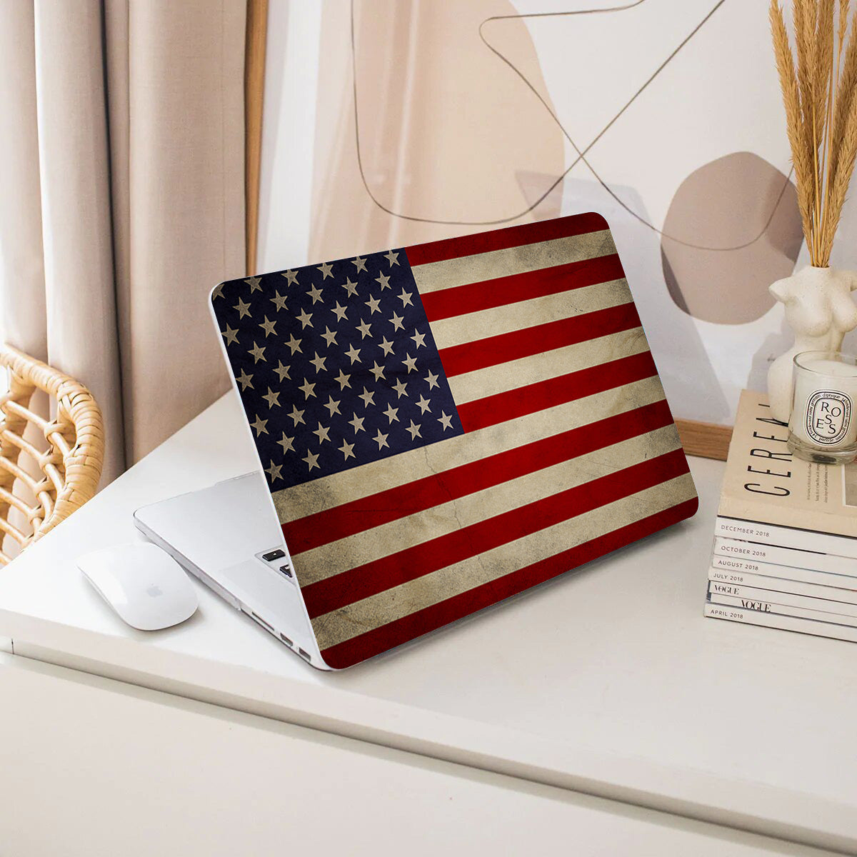 American Flag Macbook Case