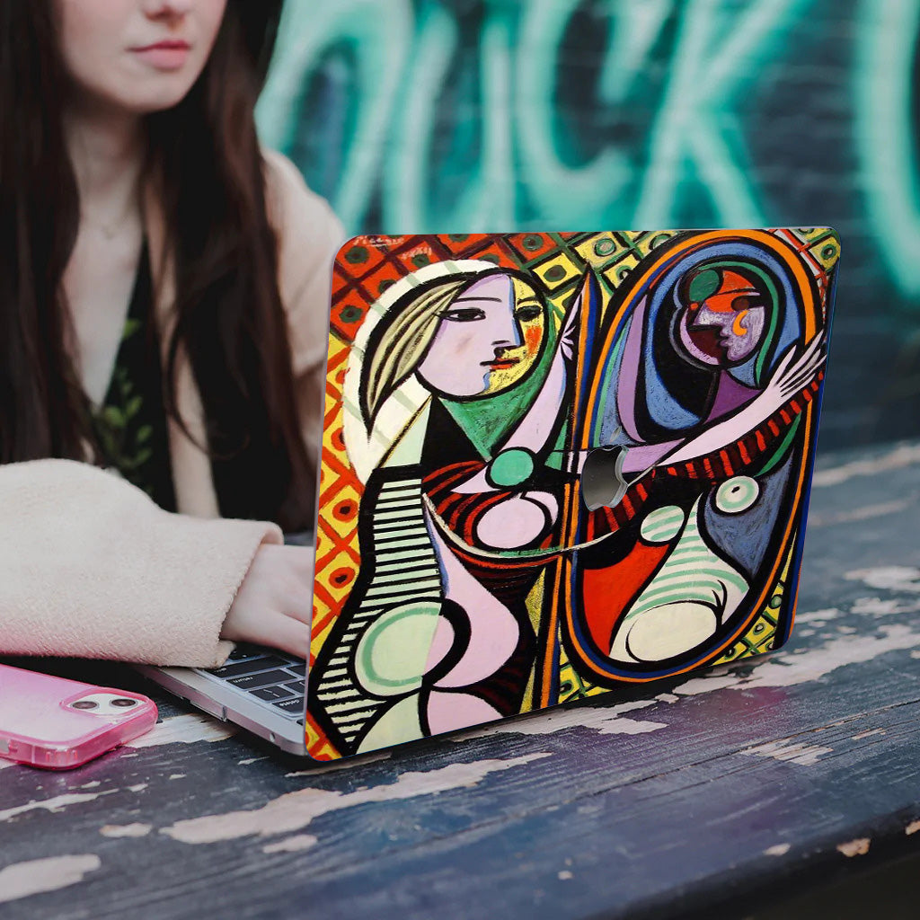 Picasso Works ''Mädchen vor dem Spiegel'' Macbook-Hülle