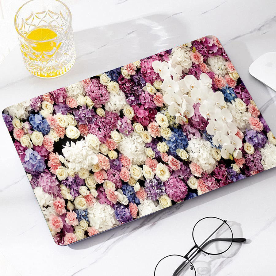 Romantic Flower Macbook Case