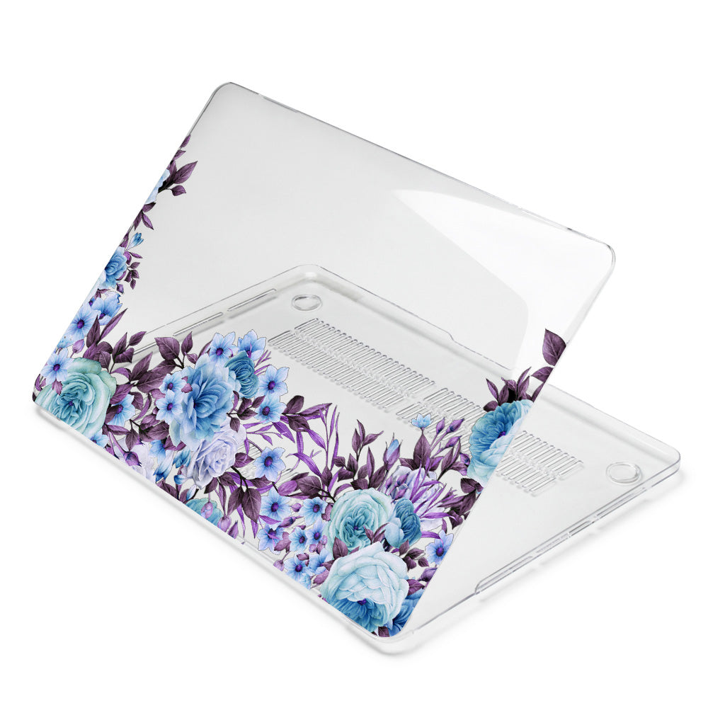 Purple Memory Macbook case