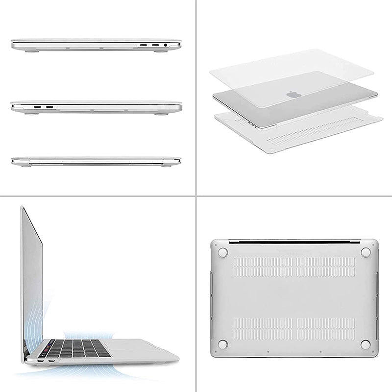 Frosted Transparent Macbook case customizable