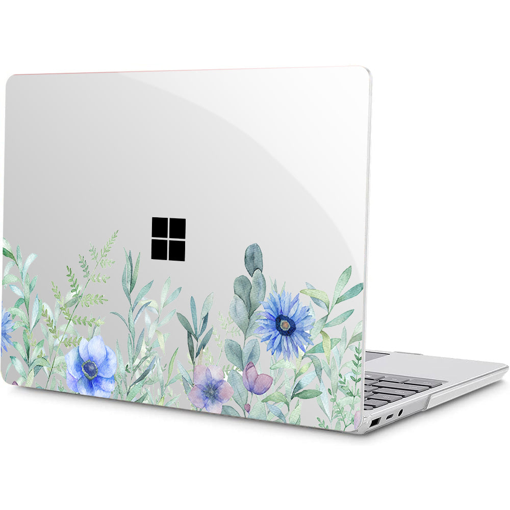 Blue Flower Blooming Microsoft Surface Laptop Case
