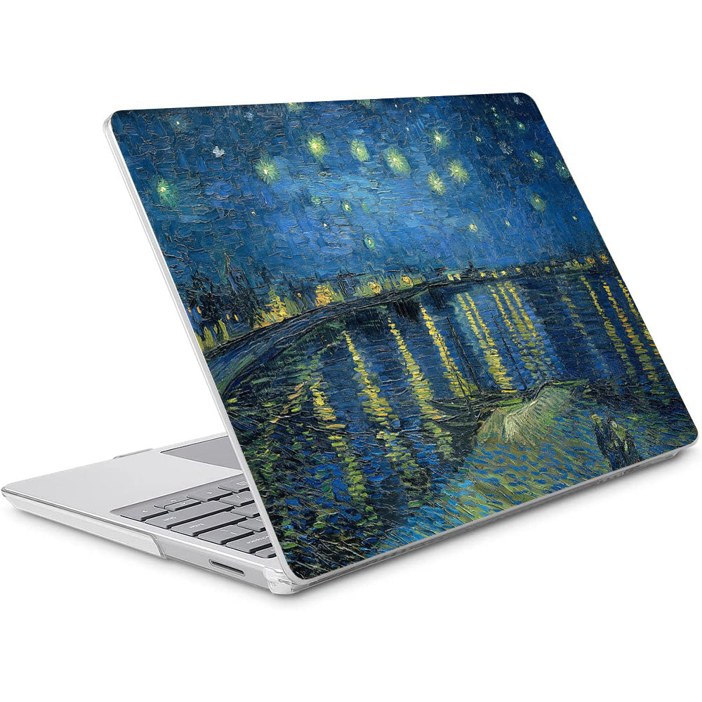 Van Gogh ''Starry Night On The Rhone'' Microsoft Surface Laptop Case