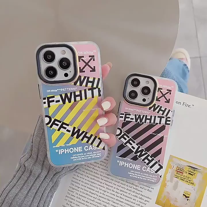 Gradient Off-White iPhone Case