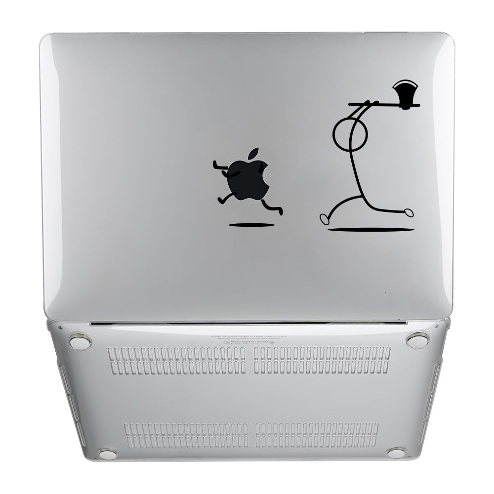Don't run, Little apple Macbook case