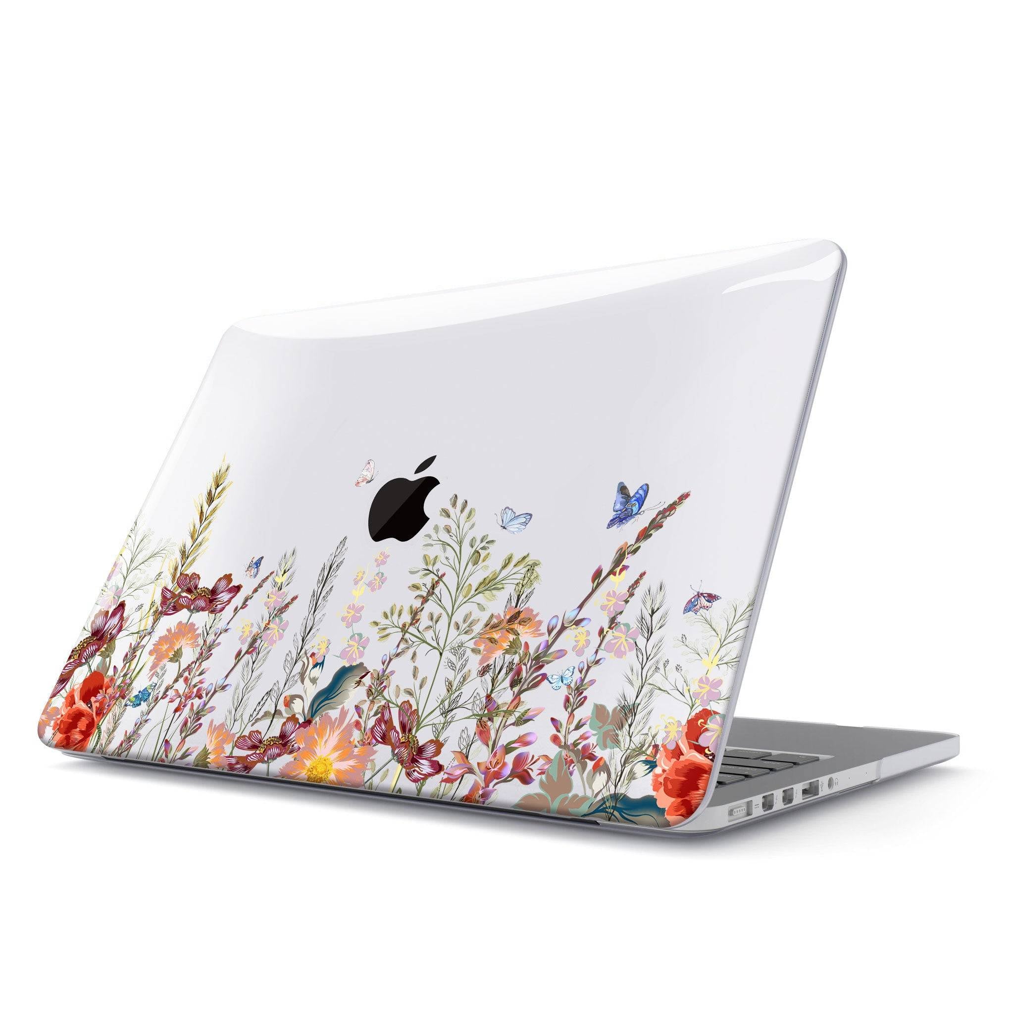 Butterfly In Flower Macbook case