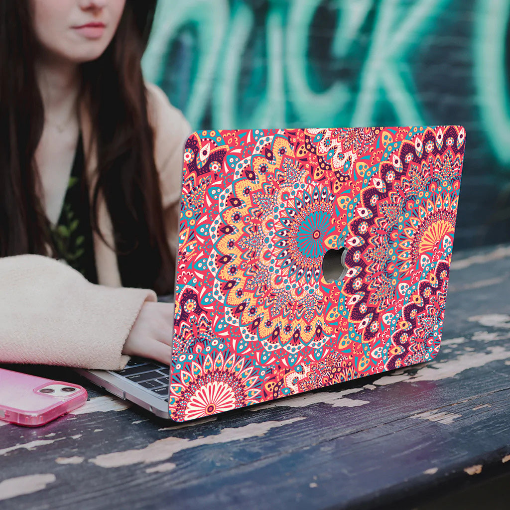 Embroidery Mandala Macbook Case
