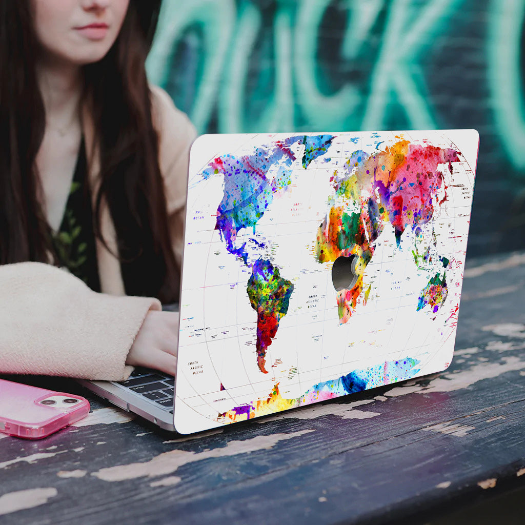 Colourful World Macbook Case